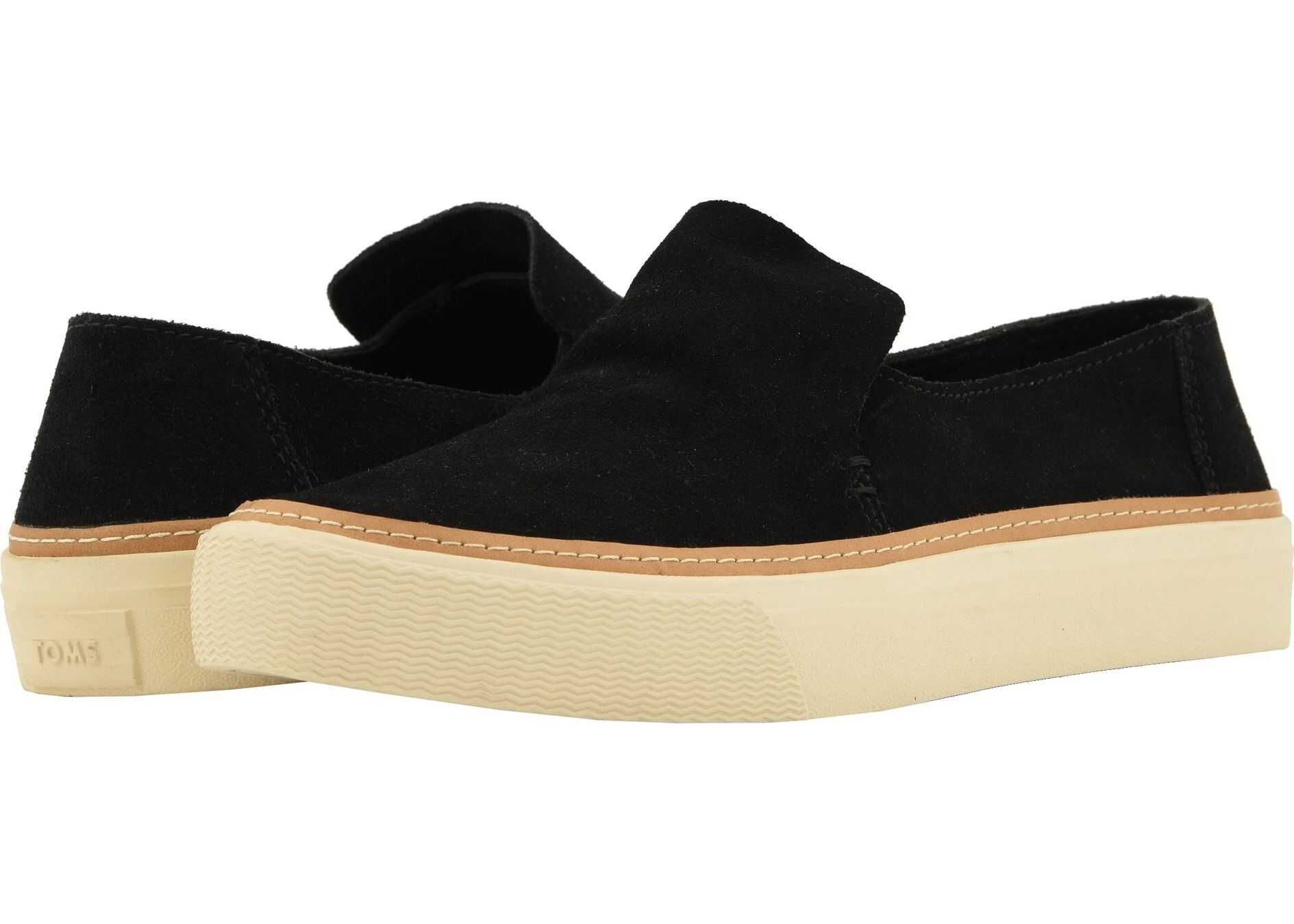 TOMS Sunset Black Suede