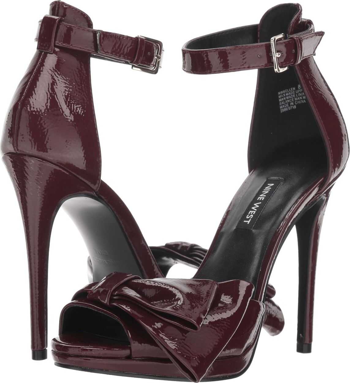 Nine West Bellen Wine Synthetic