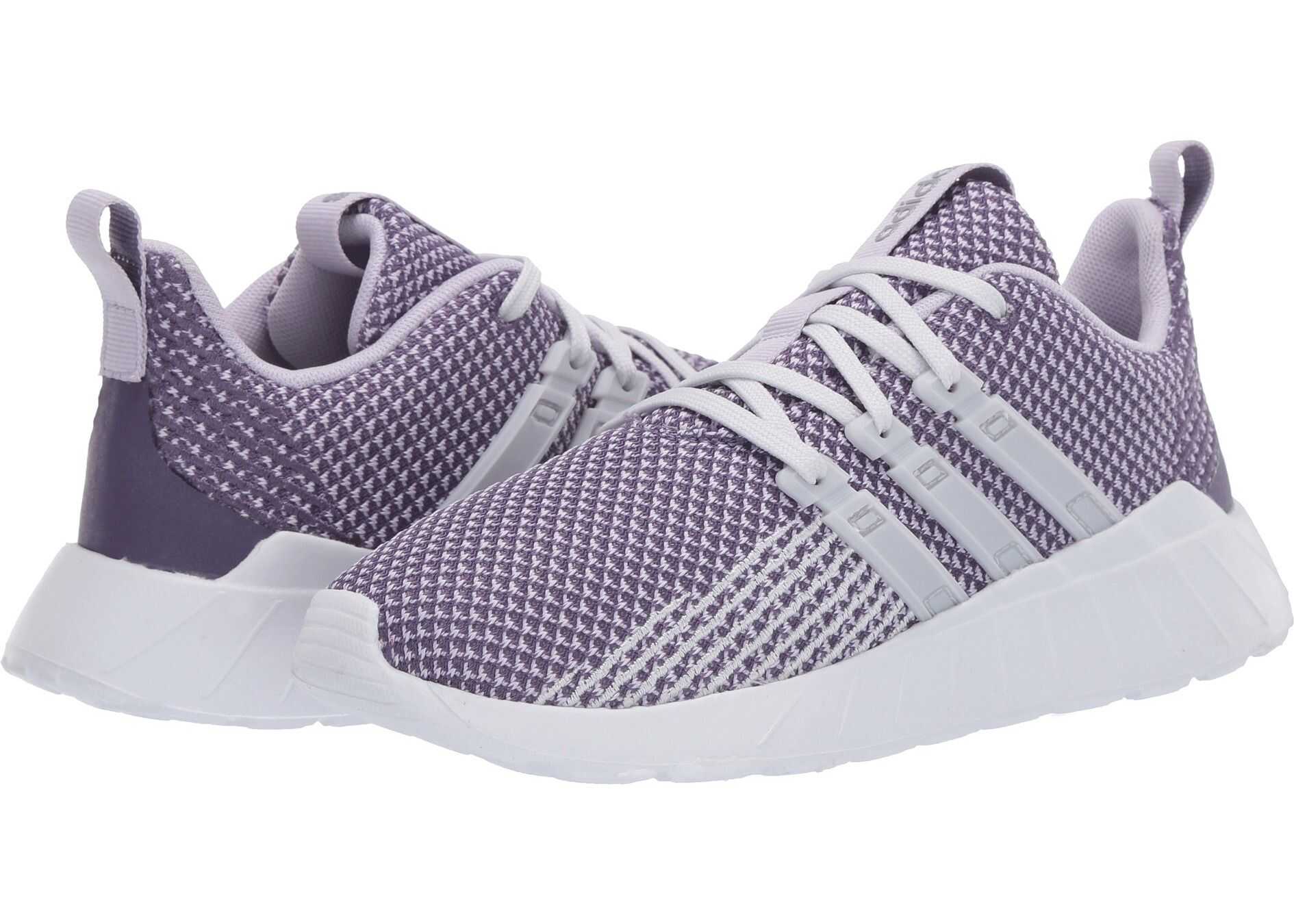 adidas Kids Questar Flow (Little Kid/Big Kid) Tech Purple/Dash Grey/Purple Tint