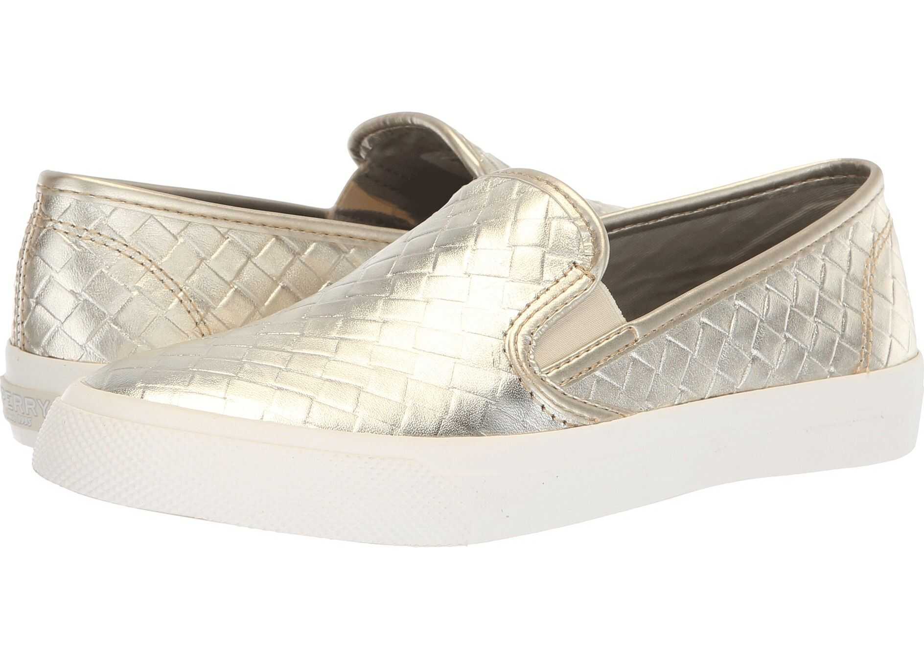 Sperry Top-Sider Seaside Emboss Weave Platinum