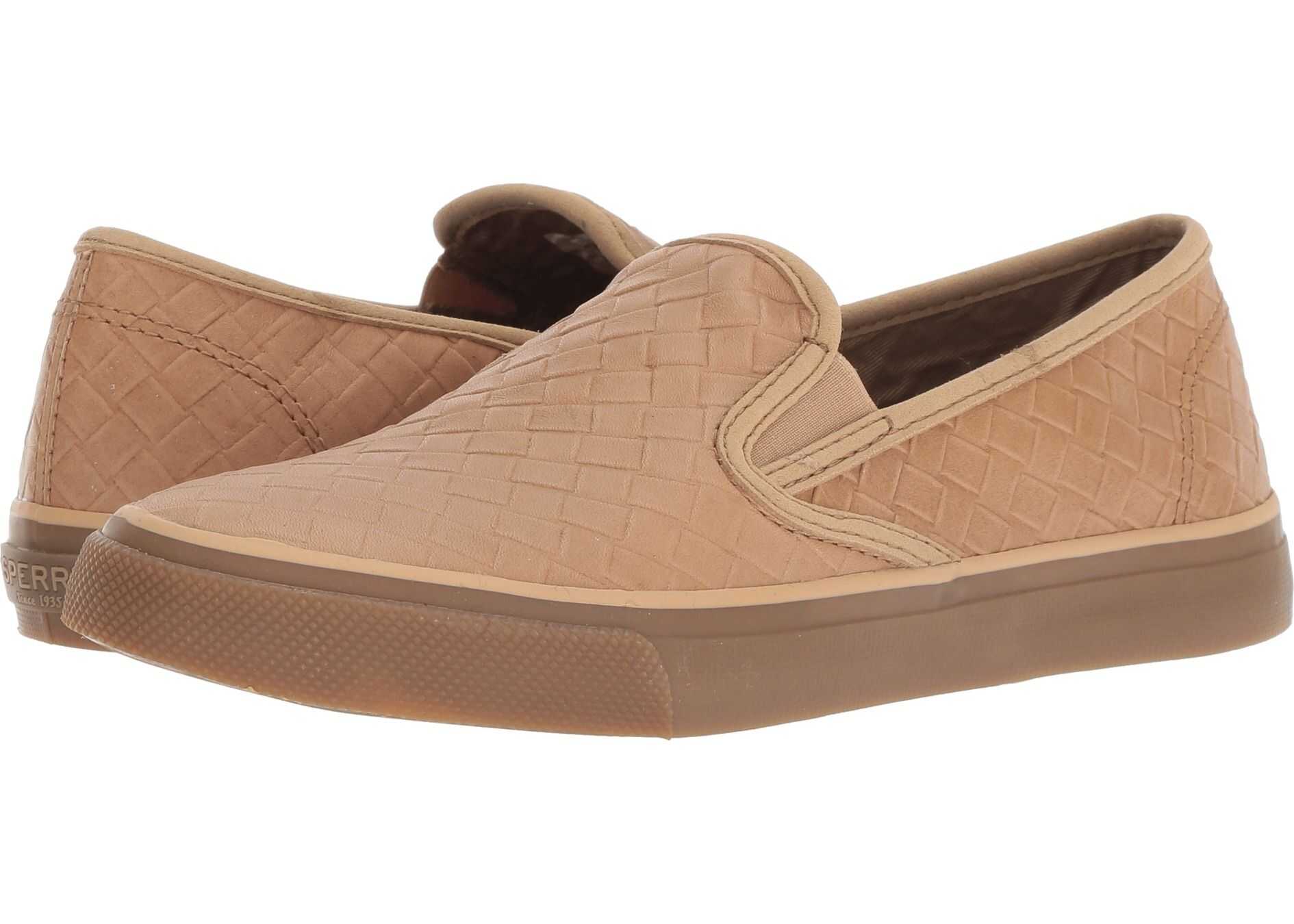 Sperry Top-Sider Seaside Emboss Weave Tan