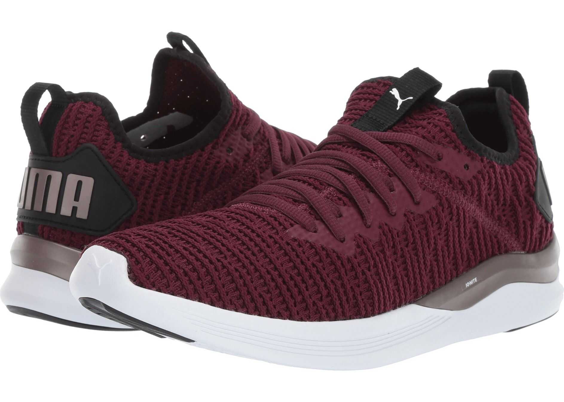 PUMA Ignite Flash Luxe Fig/Puma Black/Metallic Ash