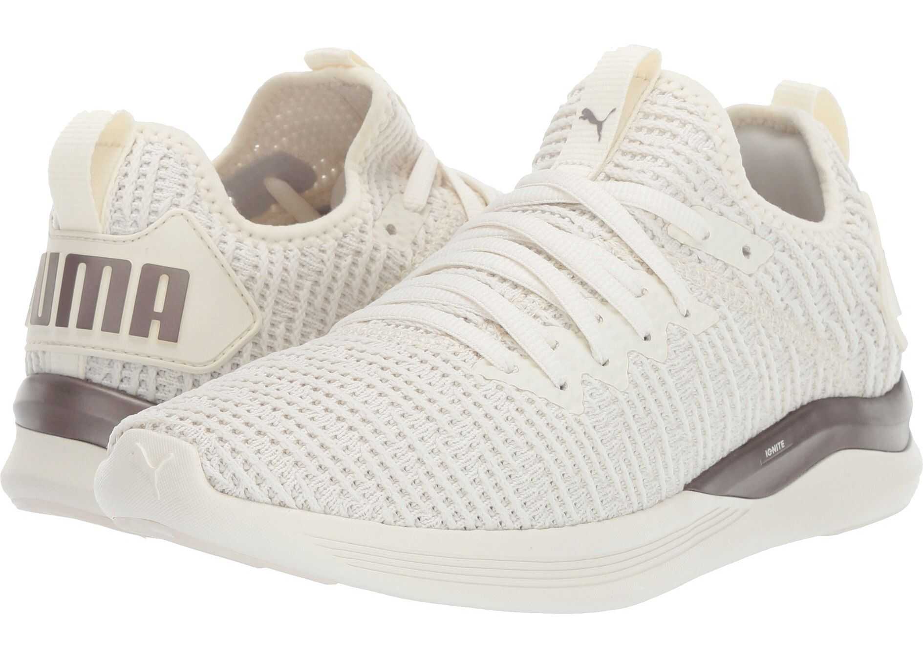 PUMA Ignite Flash Luxe Whisper White/Metallic Ash