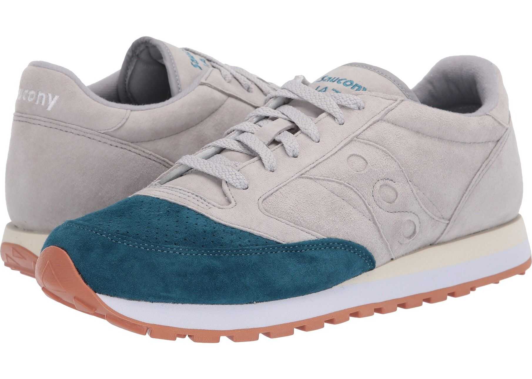 Saucony Originals Jazz Original Suede Grey/Teal