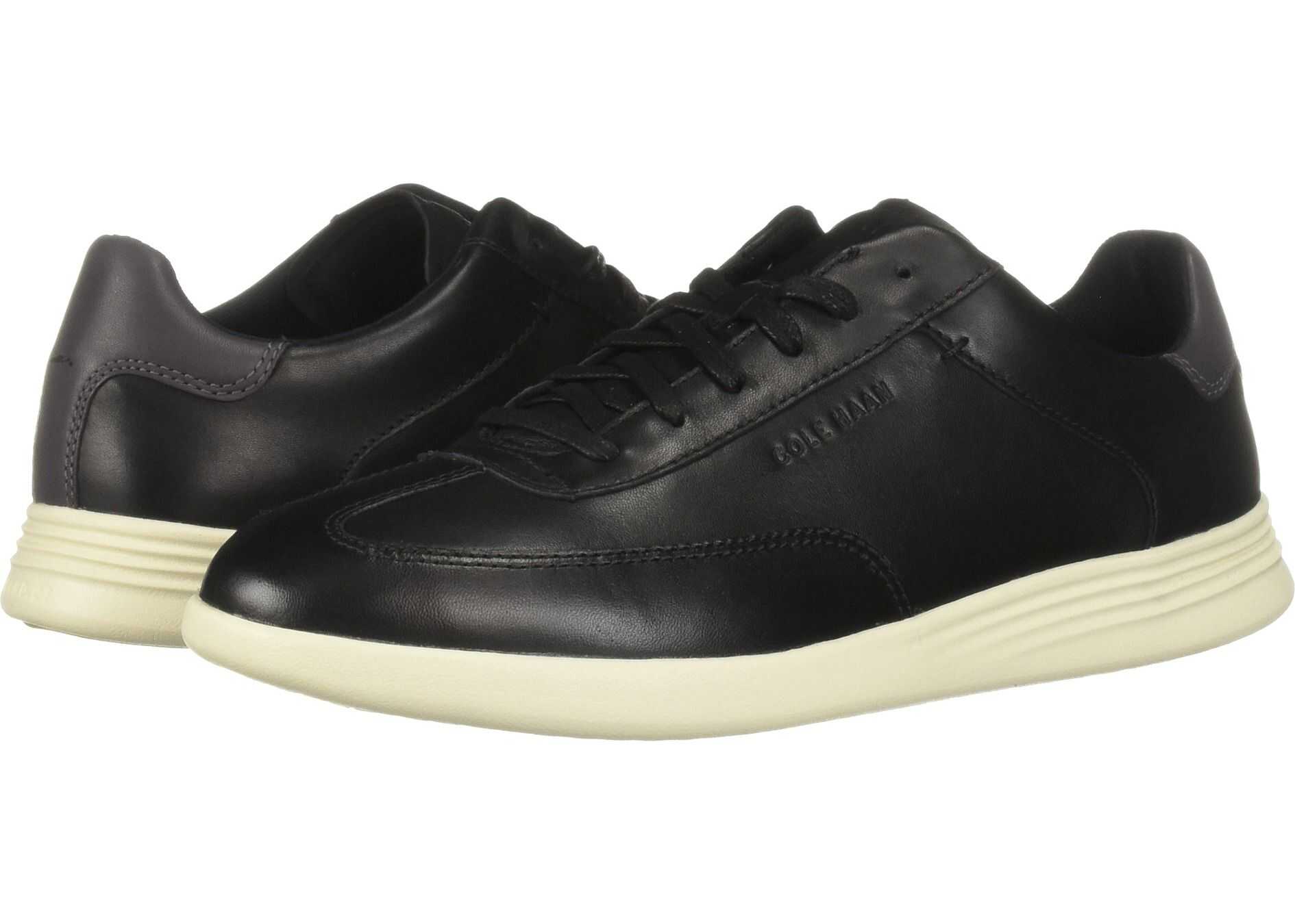 Cole Haan Grand Crosscourt Turf Sneaker Black Leather