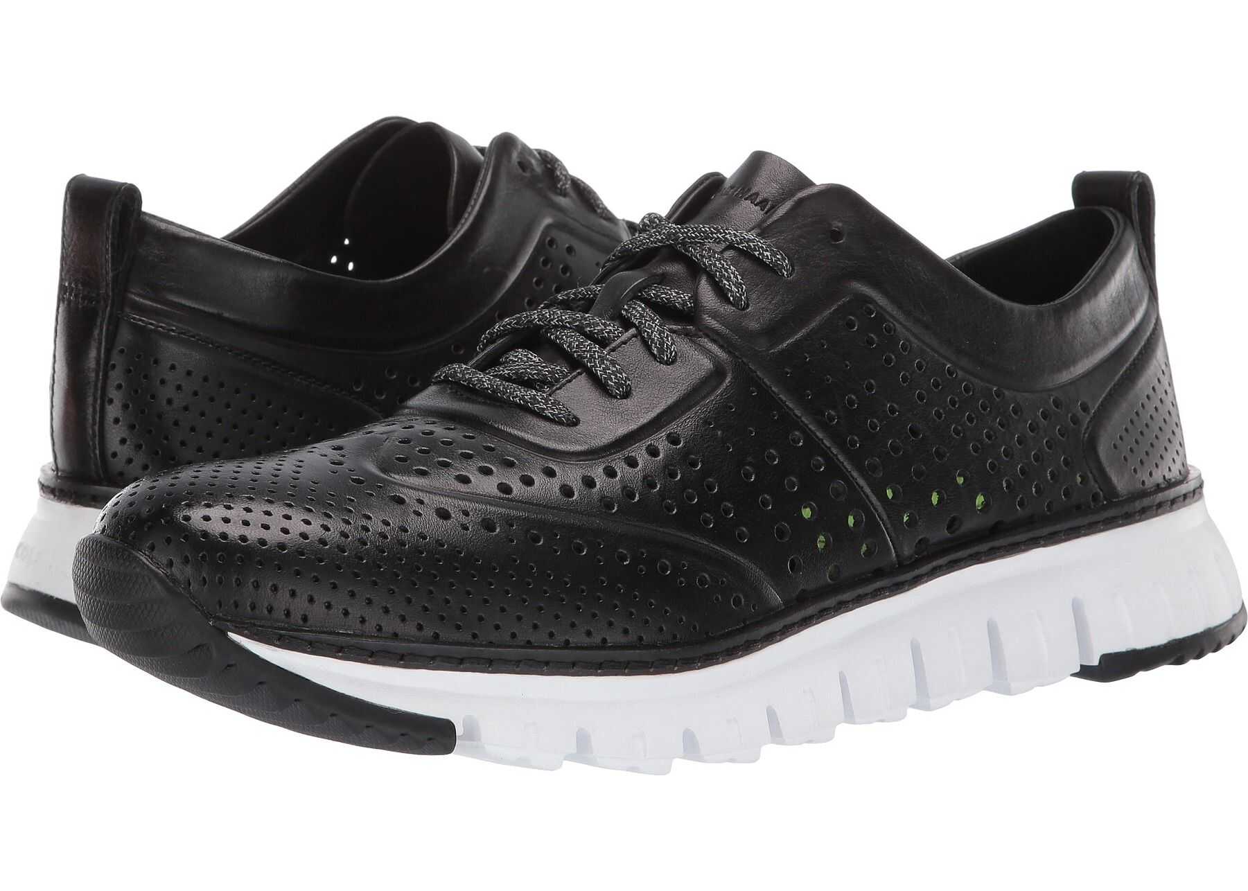 Cole Haan Zerogrand Laser Perforated Sneaker Black