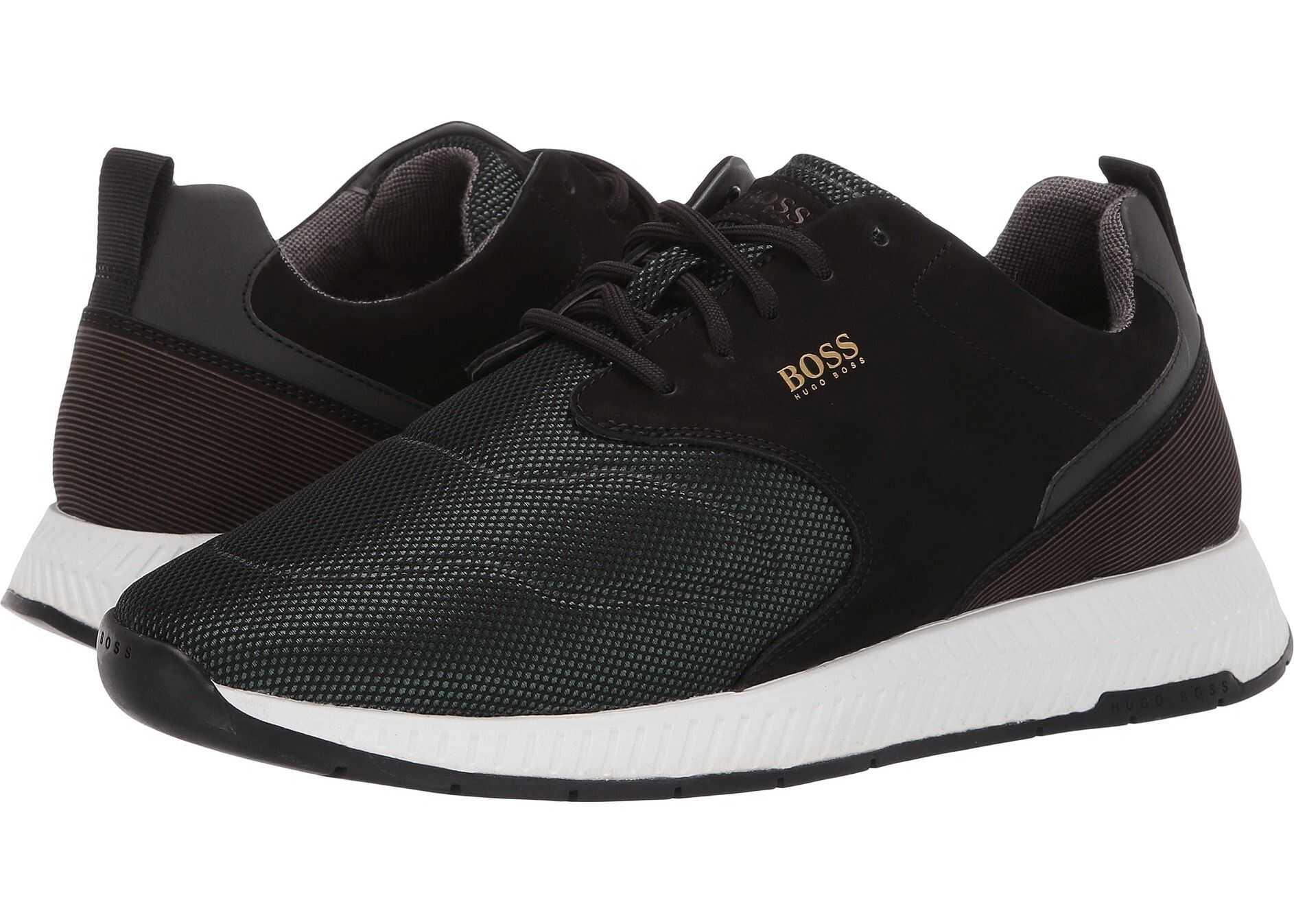 BOSS Hugo Boss Titanium Run Sneaker By BOSS Dark Green