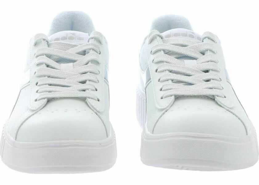 Pantofi sport Diadora White And Silver Game P Stem Sneakers White Femei (BM 6522887) 3