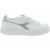 Diadora White And Silver Game P Stem Sneakers* White