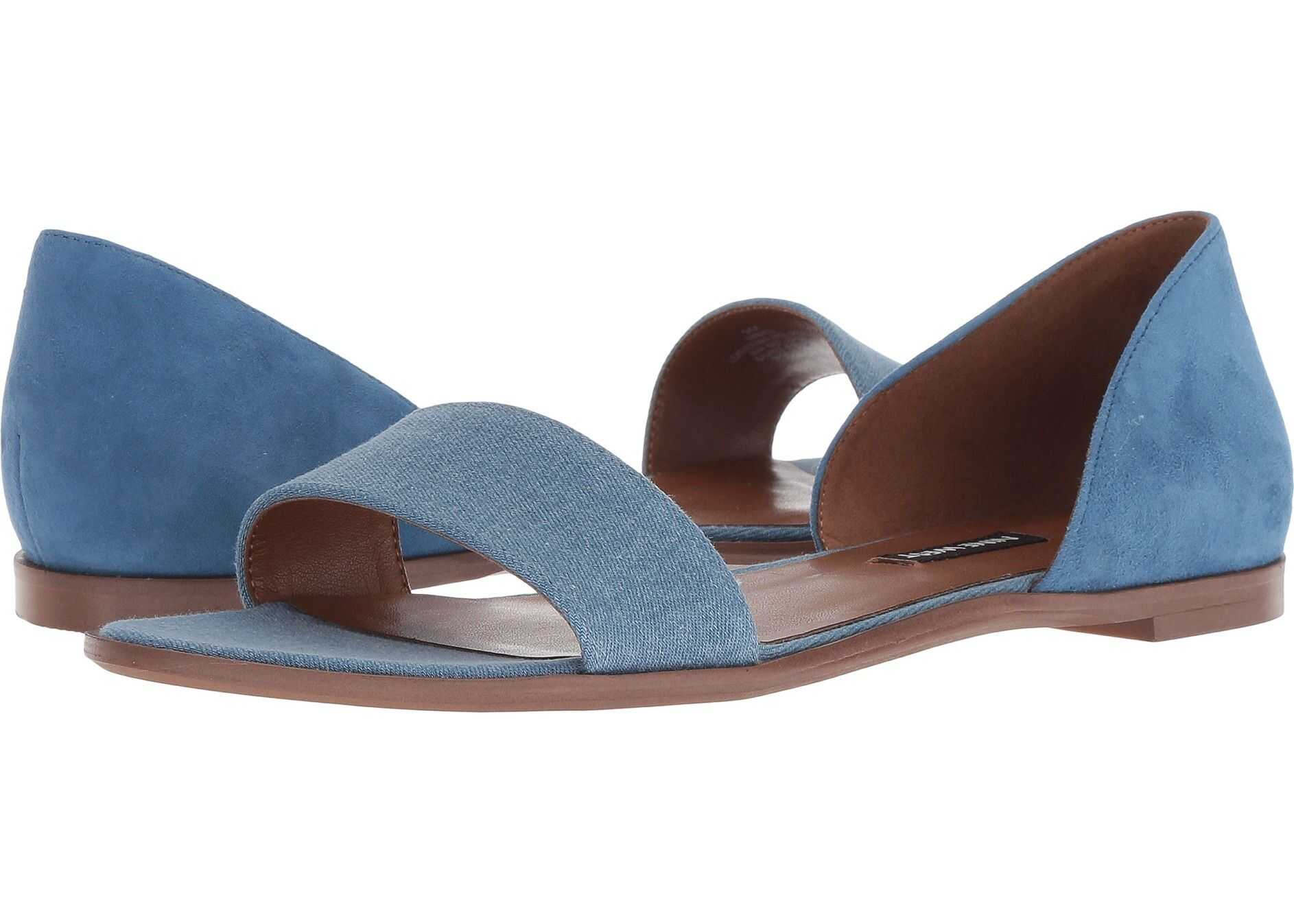 Sandala Nine West Maris Blue Multi Suede