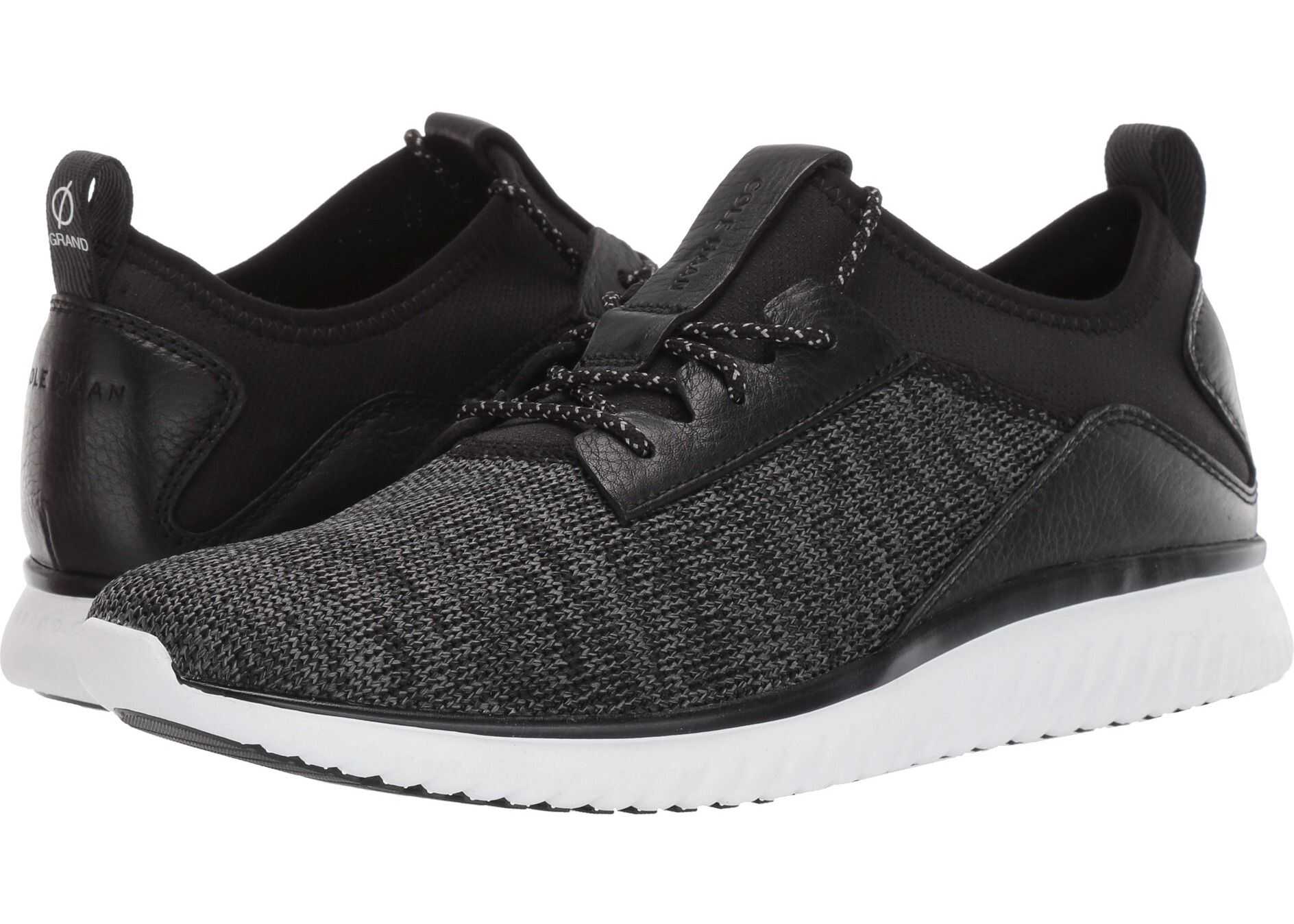 Cole Haan Grand Motion Knit Black/Optic White 1