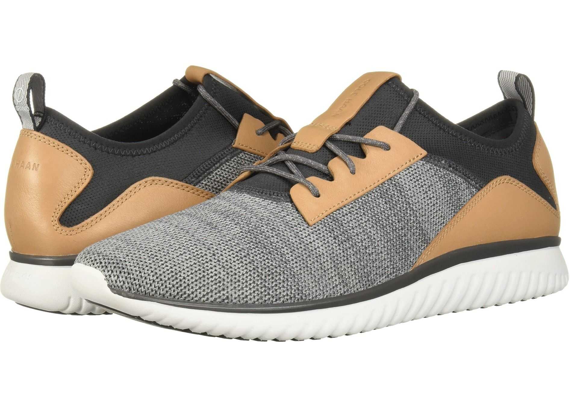 Cole Haan Grand Motion Knit Quiet Shade/Sesame/Optic White