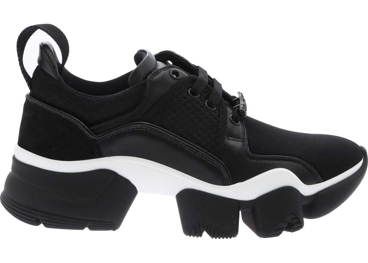 Givenchy Baisse Jaw Sneakers In Black Black