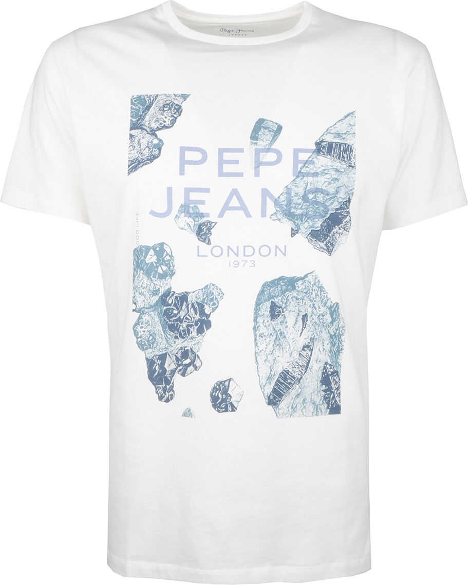 Pepe Jeans New Sir PM506023 Bia?y