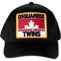 Palarii Twins Baseball Cap In Black Barbati