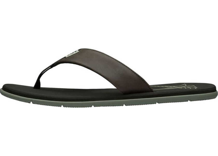 Slapi Helly Hansen Seasand Leather Sandal Brown Barbati (BM 6537133) 2
