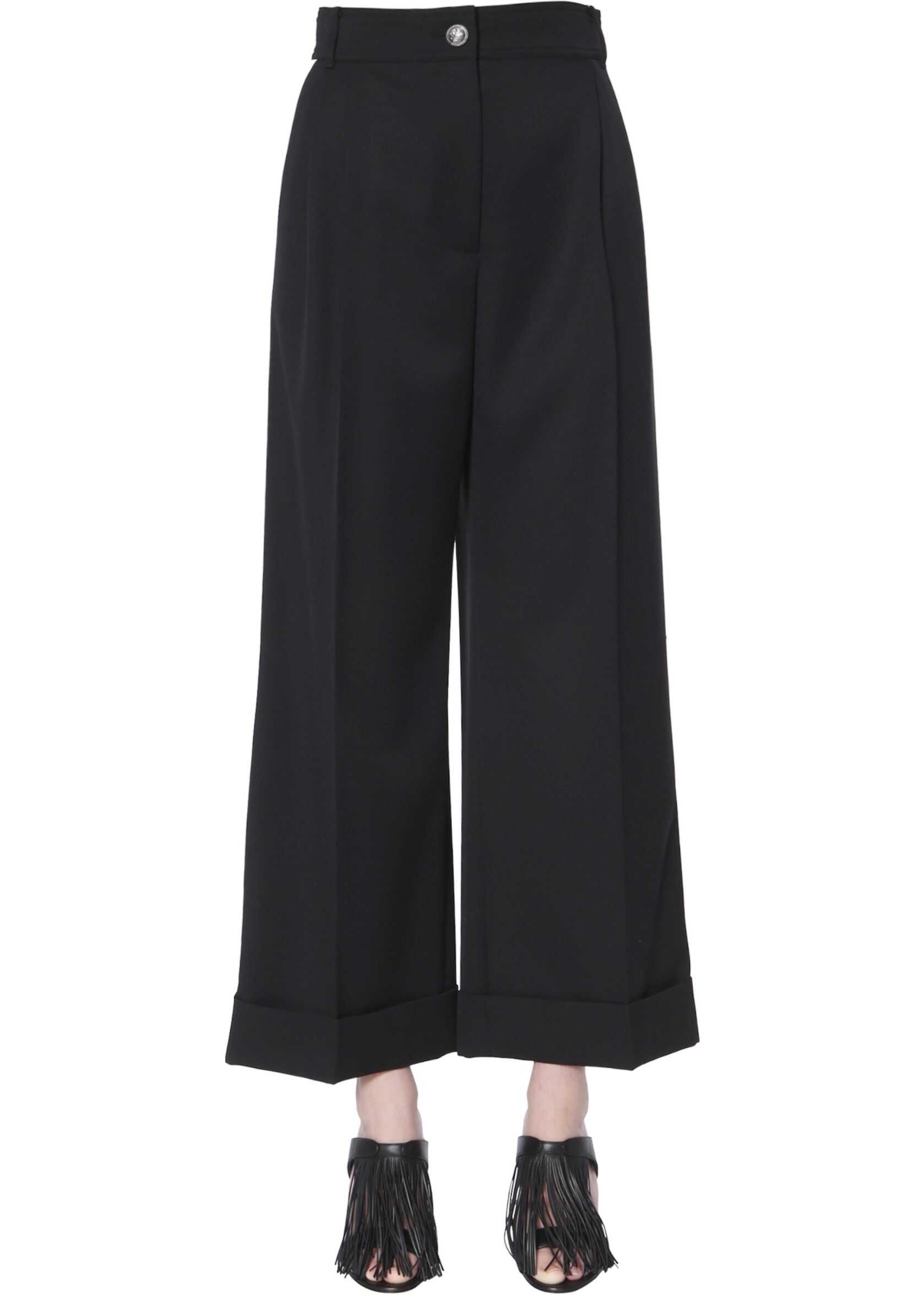 Alexander McQueen Wide Pants BLACK