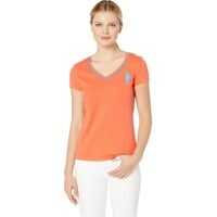 Tricouri V-Neck Big Logo Tee Femei