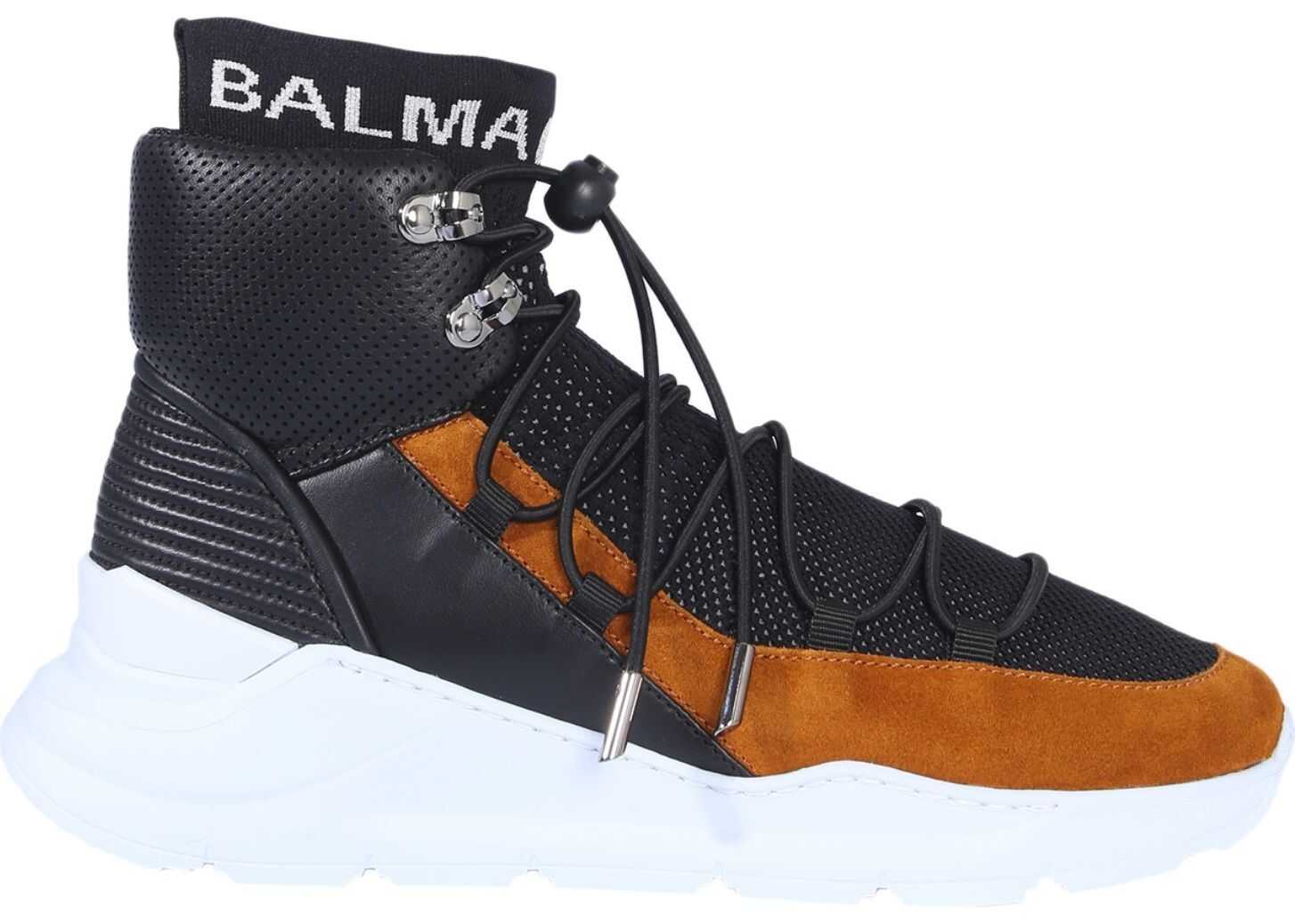 Balmain Mesh Sneakers BLACK