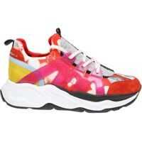 Tenisi & Adidasi Philipp Plein Flowers Runner Red Sneakers