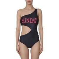 Costume de baie intregi One-Shoulder Swimsuit Femei