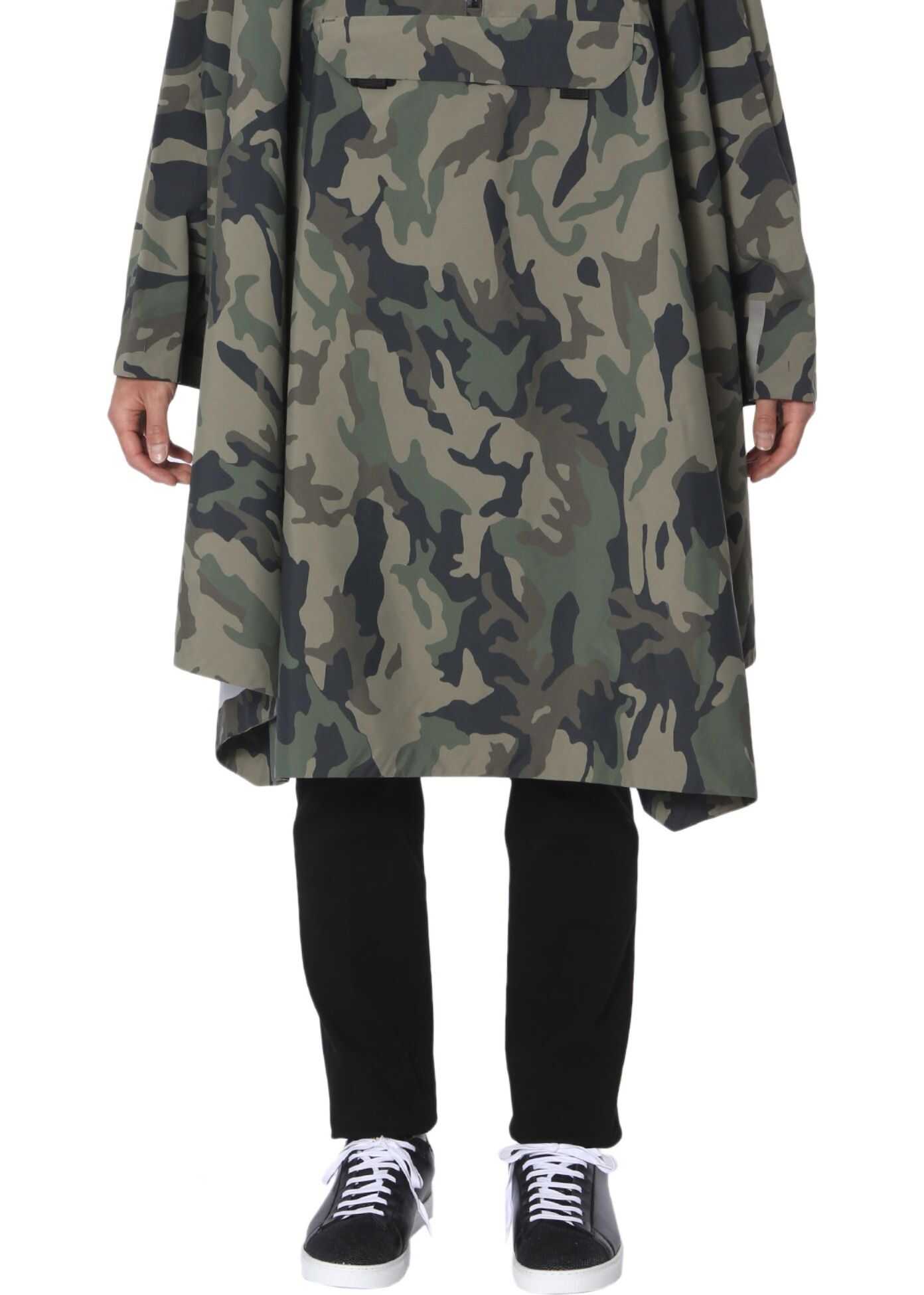 CANADA GOOSE "Field" Poncho MILITARY GREEN