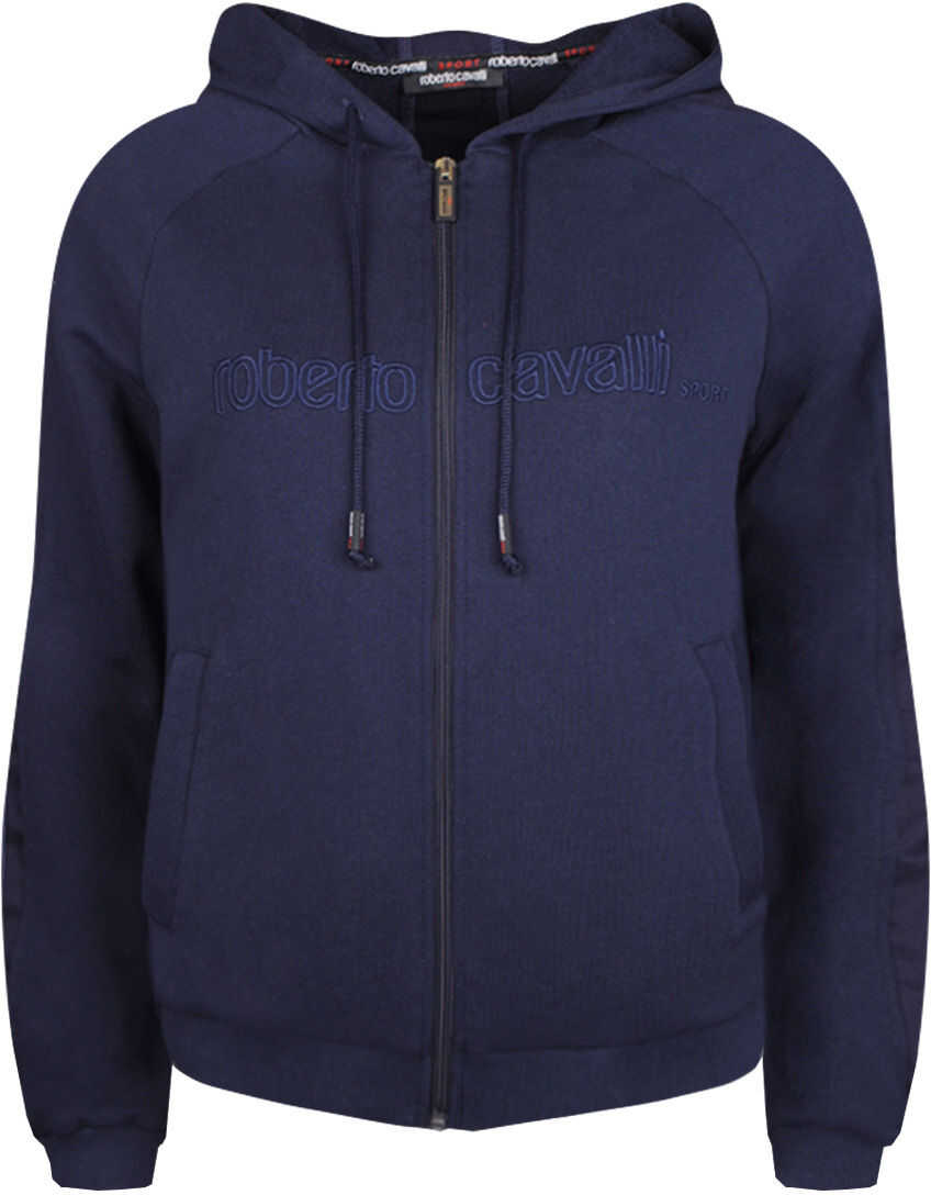 Bluza Roberto Cavalli HYY53F Granatowy