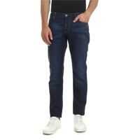 Blugi drepti Blue Stretch Cotton Jeans Barbati
