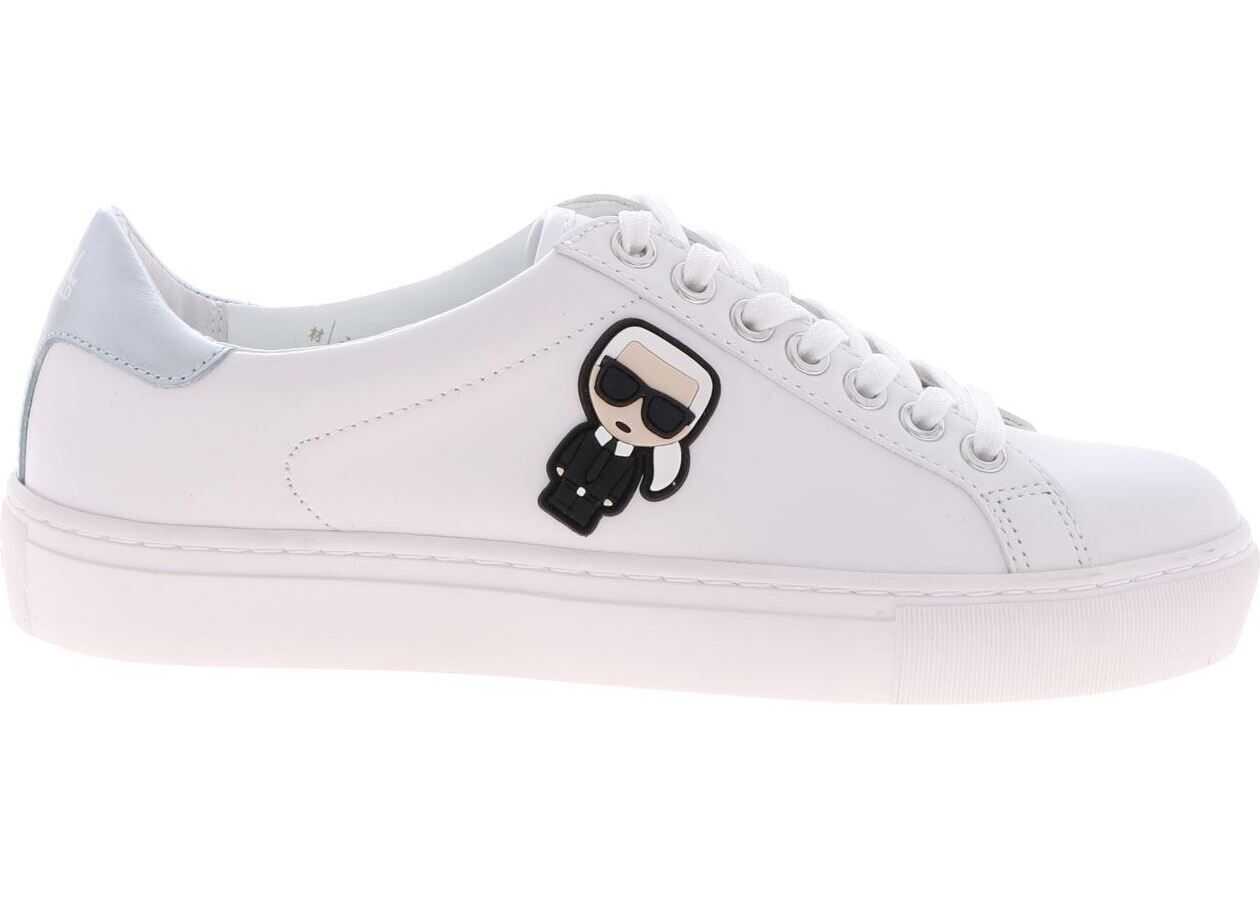 Karl Lagerfeld Karl Ikonik Sneakers In White White