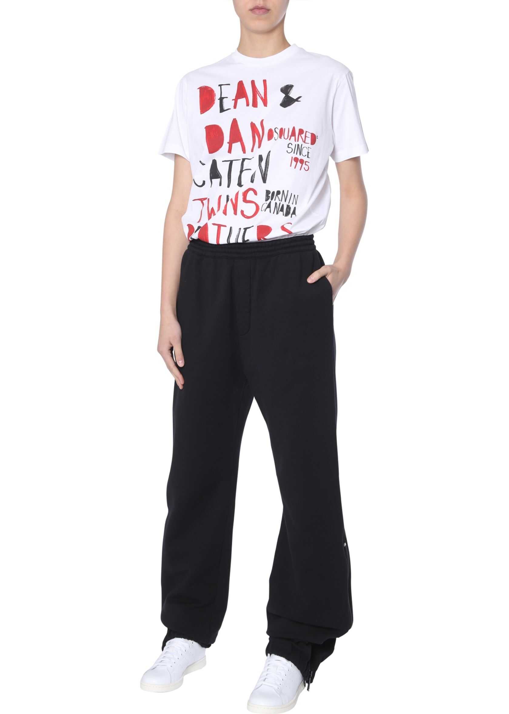 DSQUARED2 Printed T-Shirt WHITE