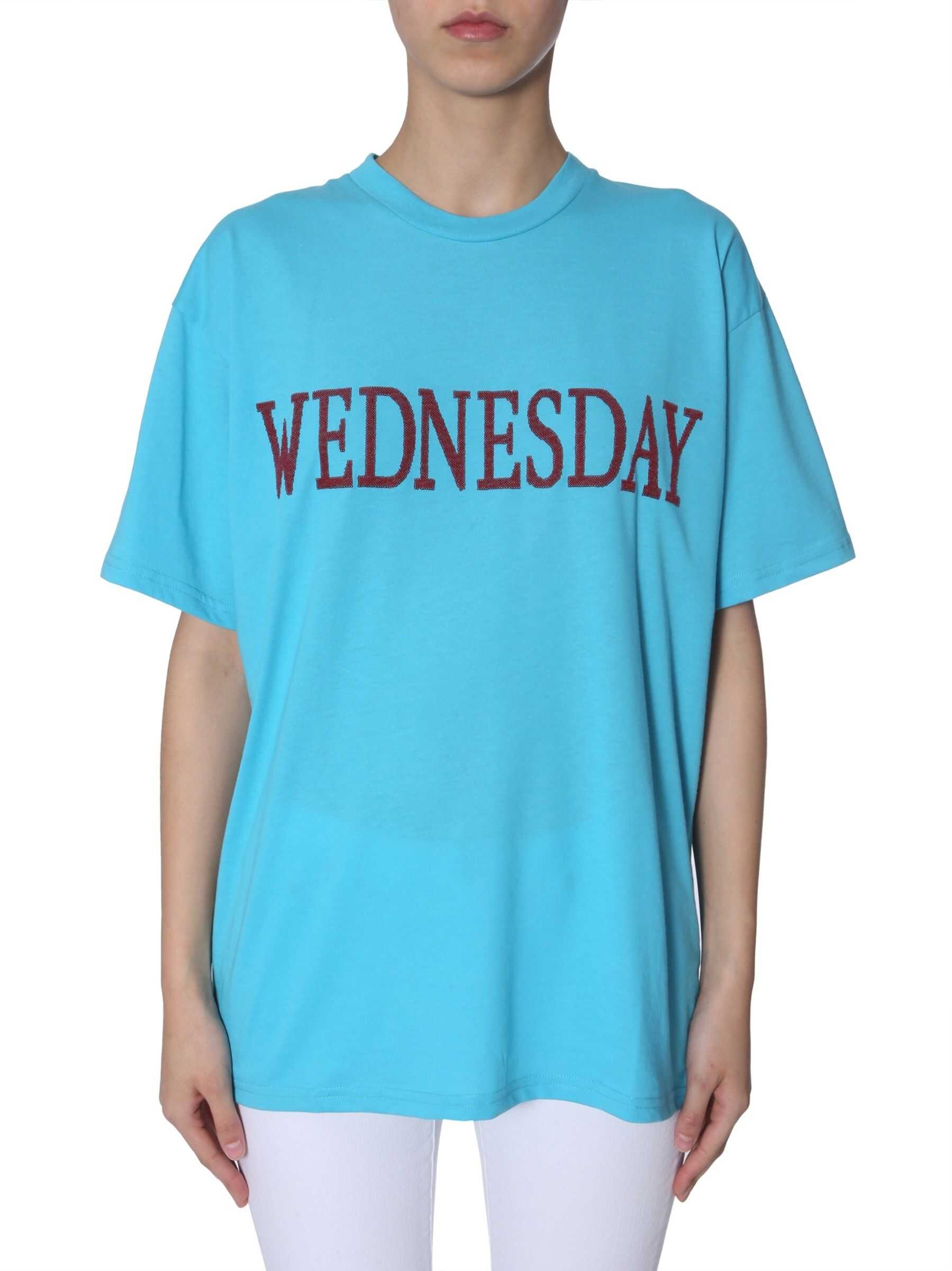 Alberta Ferretti Oversized T-Shirt AZURE