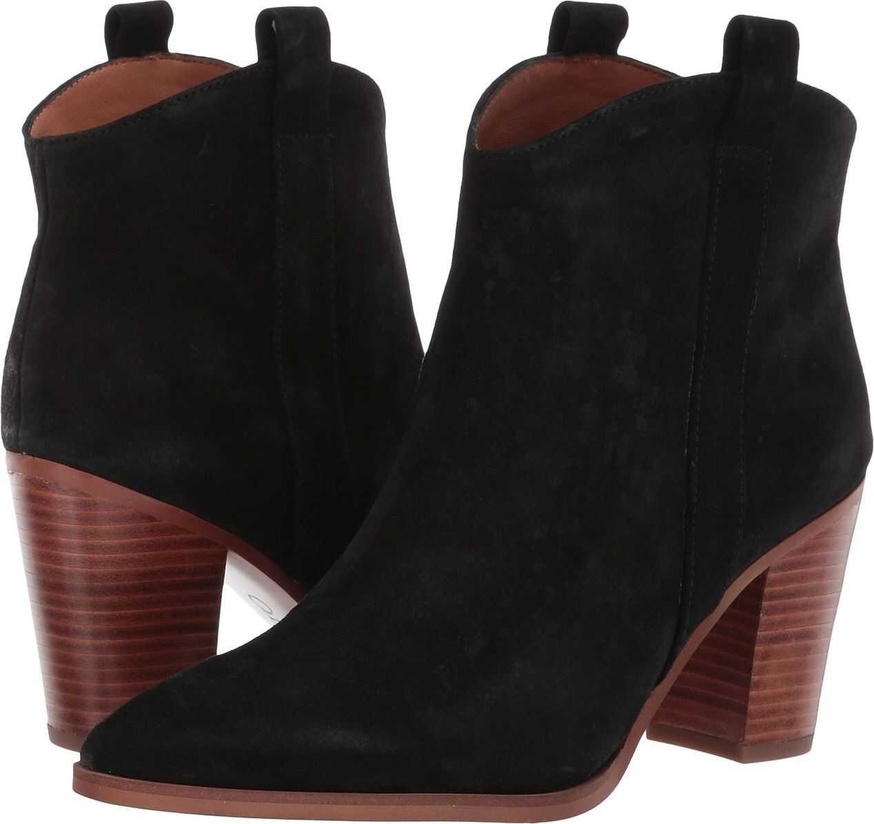 Franco Sarto Ella Black Suede