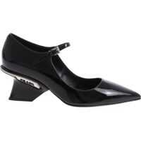 Pantofi cu toc Prada Pointed Black Shoes With Strap