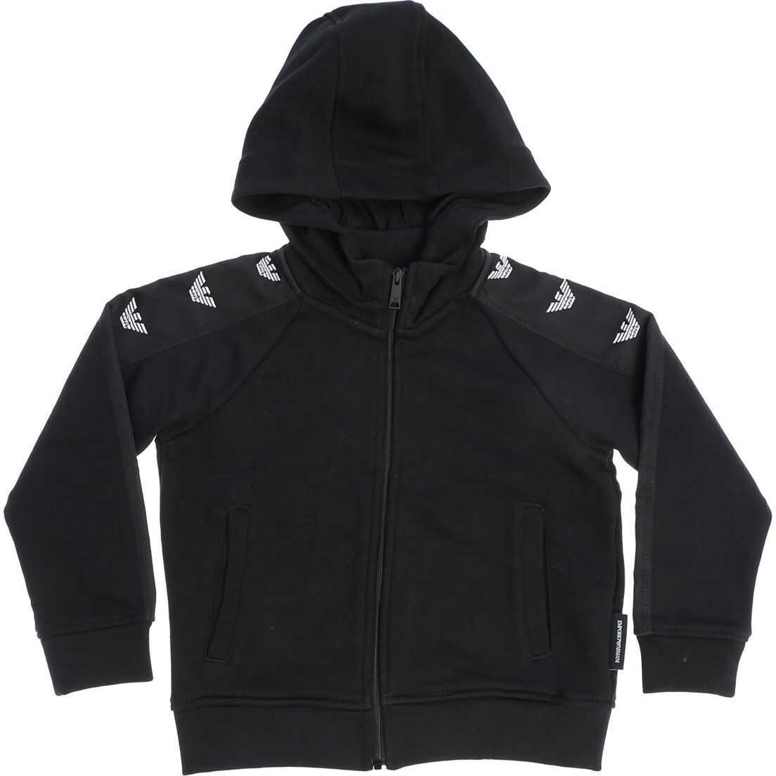 Emporio Armani Black Sweatshirt With Logo Black