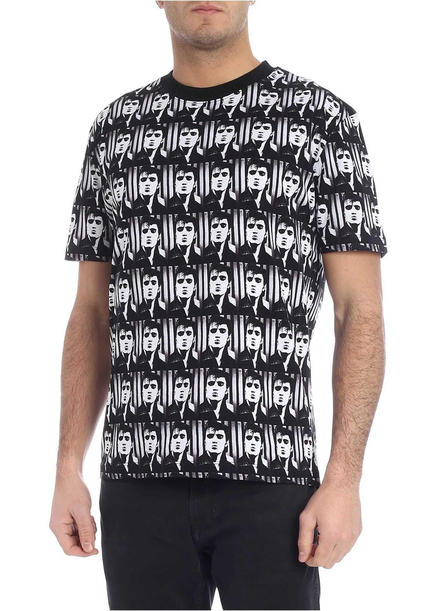 Elvis Presley All-Over Black T-Shirt