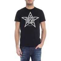 Tricouri Diego Black T-Shirt Barbati