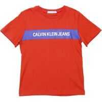 Tricouri Calvin Klein Jeans T-Shirt In Red Baieti