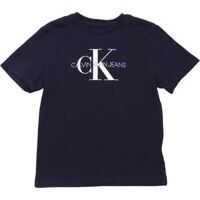 Tricouri Ck T-Shirt In Black Cotton Baieti