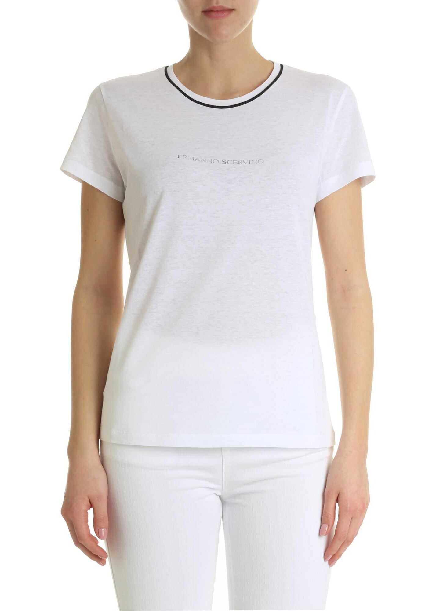 White Handmade T-Shirt