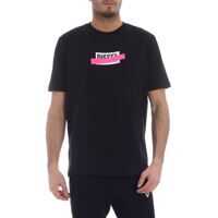Tricouri T Just Die Diesel Black T-Shirt Barbati