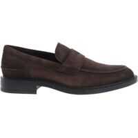 Mocasini Men's Loafers In Brown Suede Barbati