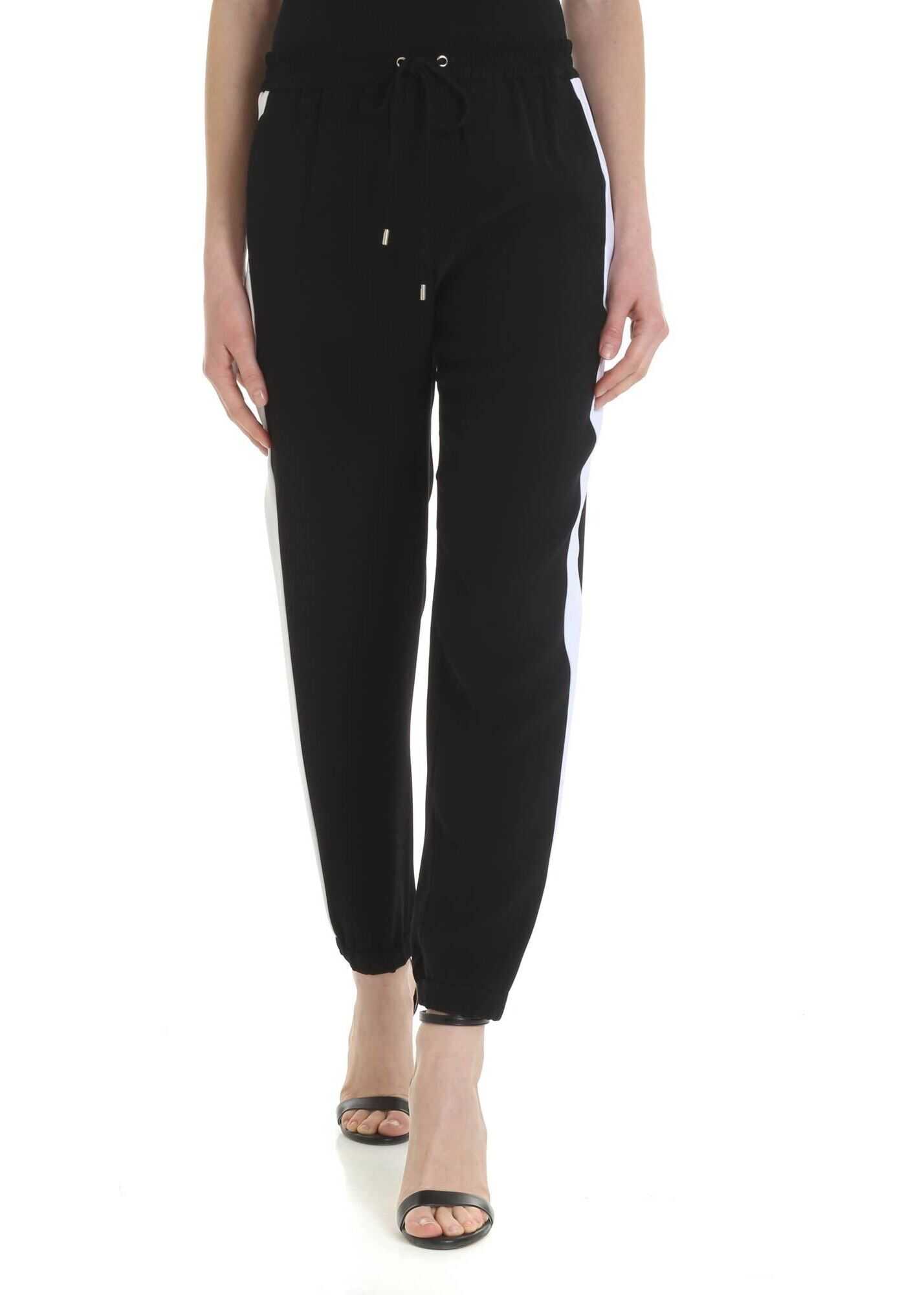 Michael Kors Mk Black Sports Trousers Black