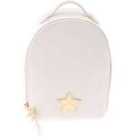 Ghiozdane Quilted Effect White Backpack Fete