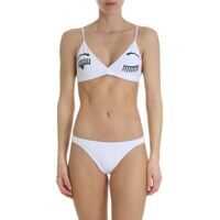 Bikini Flirting White Bikini Femei