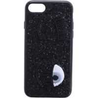 Huse mobil & tablete Black Glittered Flirting Cover For I-Phone 7 And 8 Femei