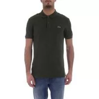 Tricouri Polo Lacoste Lacoste Army Green Piqué Cotton Polo