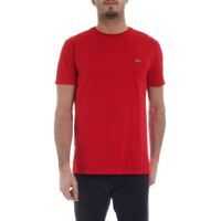 Tricouri Lacoste Lacoste Red Pima Cotton T-Shirt