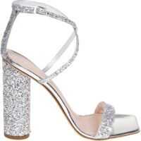Sandale Silver Glittered Vampire Sandals Femei