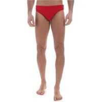 Slipi Red Swimsuit With Side Stripes Barbati