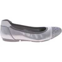 Balerini casual Wrap 144 Silver Flats Femei